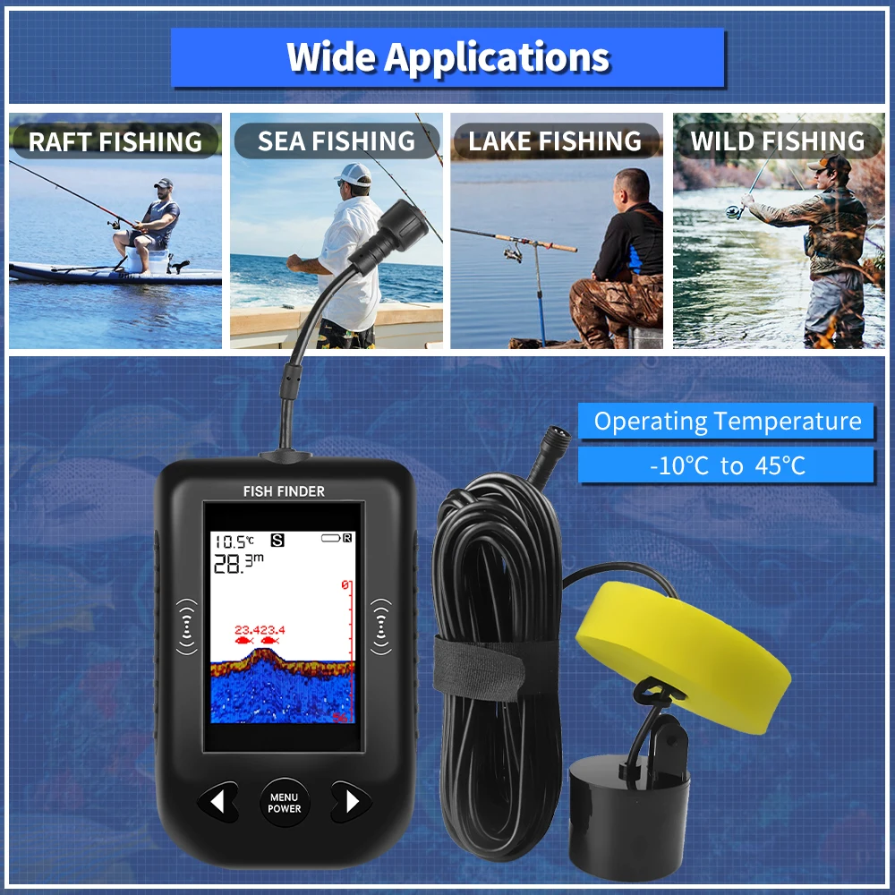 Erchang XF03 Fish Finders 45 D - Fish Finder Cable recension och pris