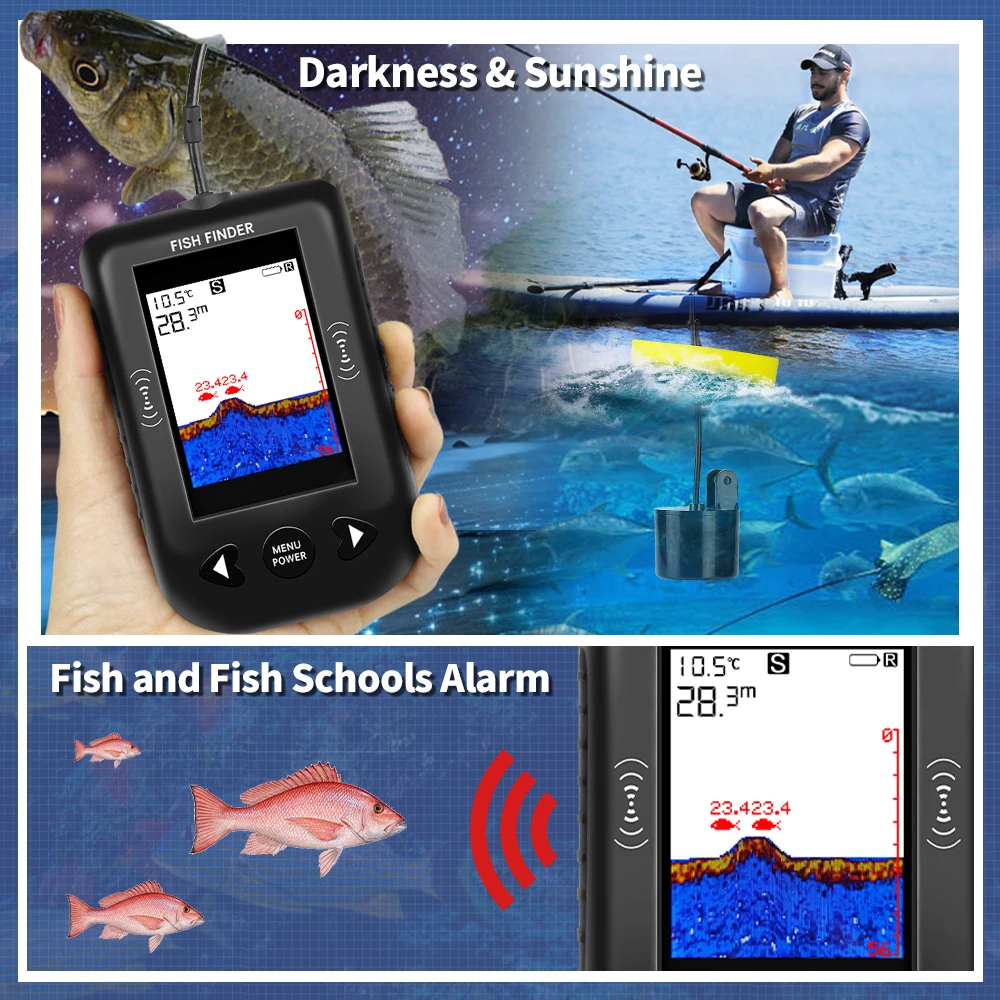 Erchang XF03 Fish Finders 45 D - Fish Finder Cable recension och pris