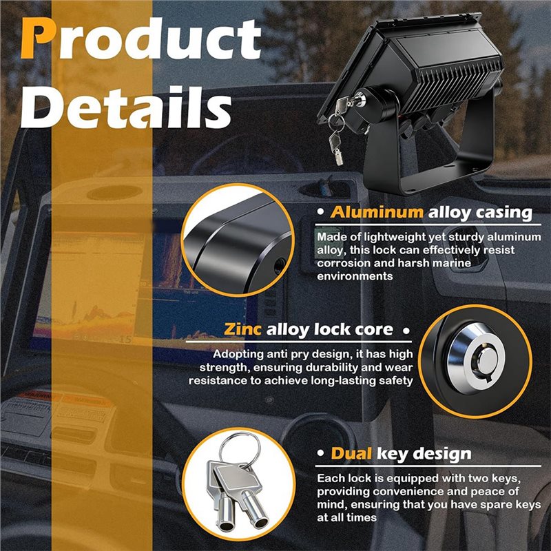 -[cilae-17R] Fish Finder Lock  - Fish Finder Mount recension och pris