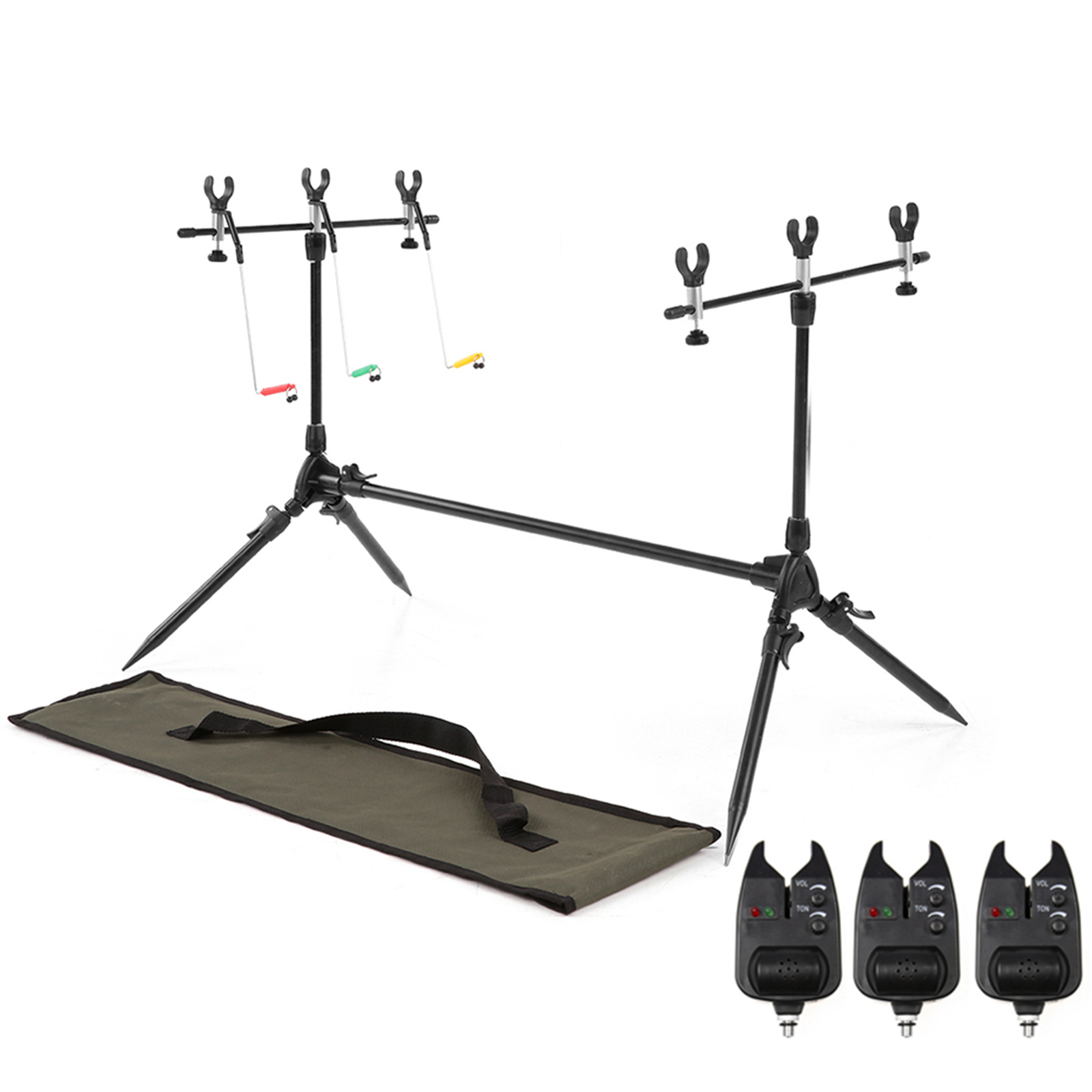 Lixada 3-in-1 Fishing Rod Pod  - Bite Alarm recension och pris