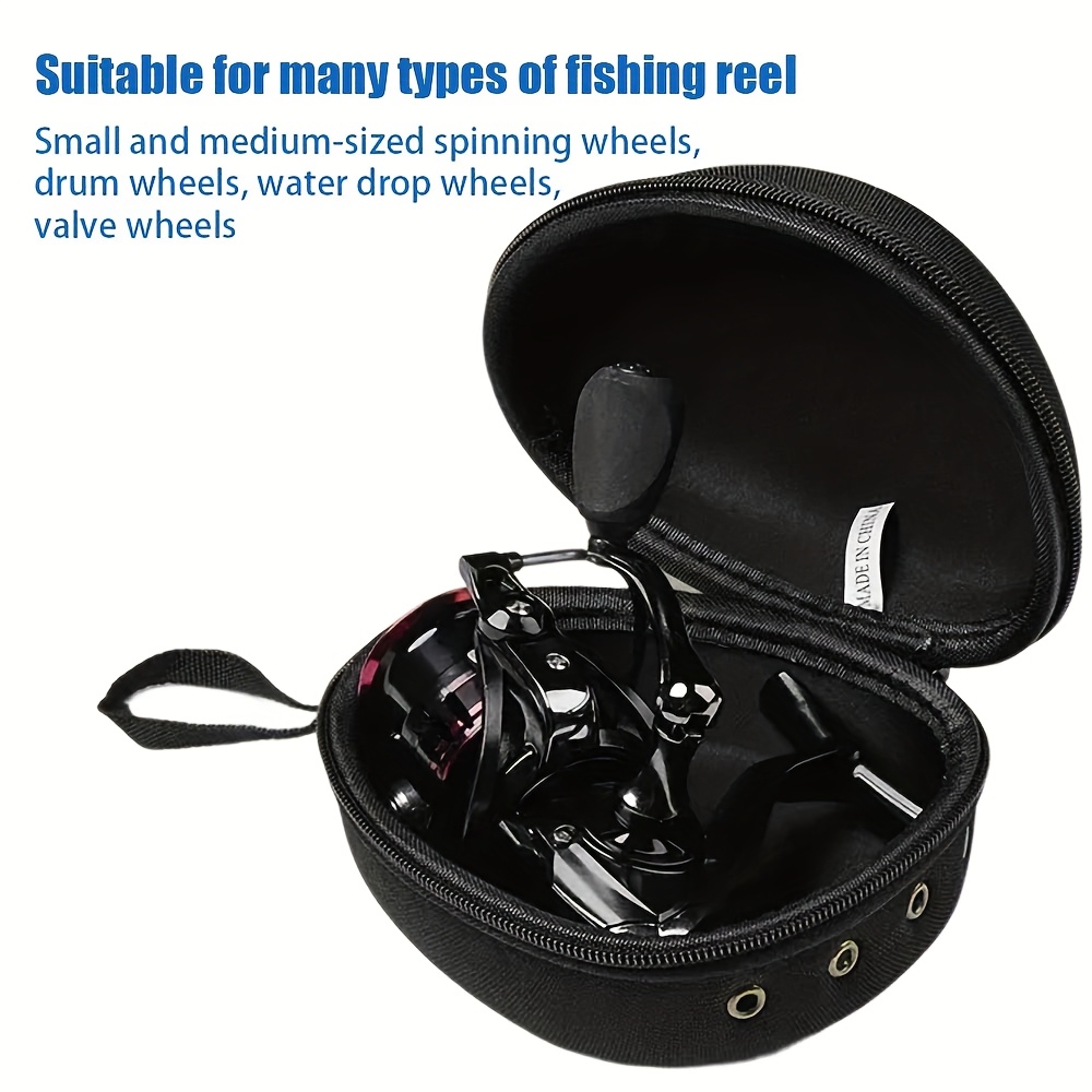 Portable EVA Fishing Reel Bag  - Fish Finder Case recension och pris